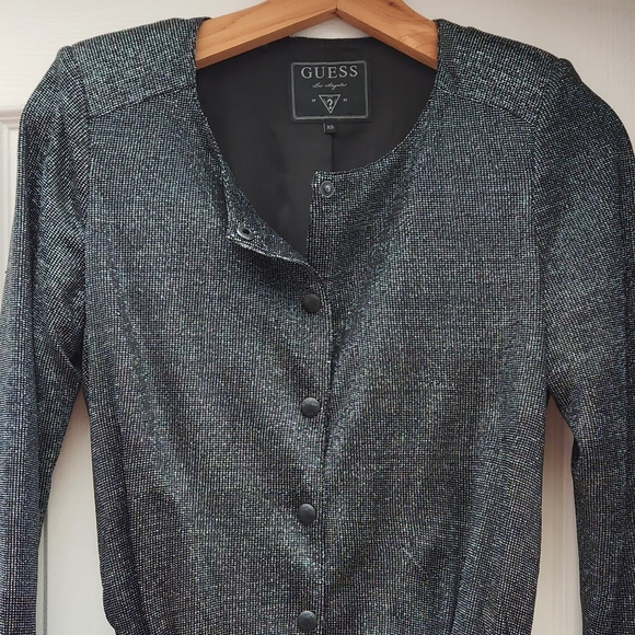 Sparkly Guess Bomber - Picture 3 of 12